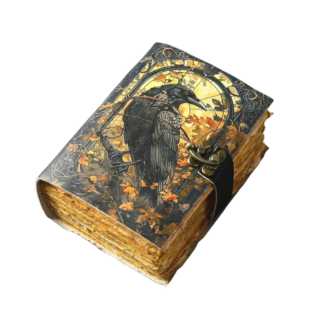 Raven Leather Journal
