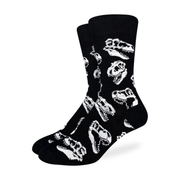 T-Rex Skull Socks