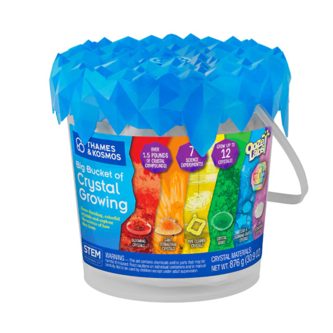 Ooze Labs: Big Bucket of Crystal Growing