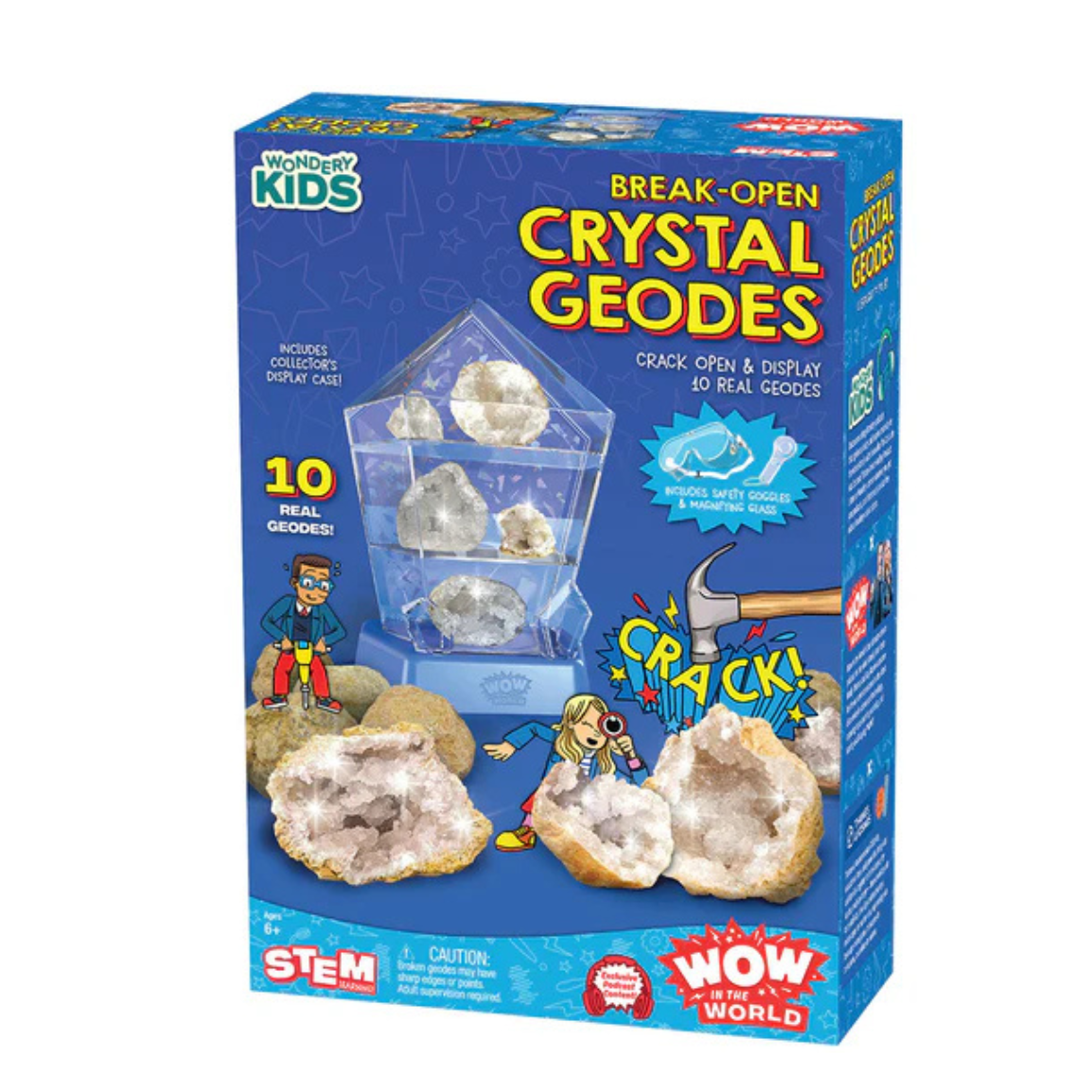 Wow in the World: Break Open Geodes