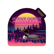 Laser Loon Sticker