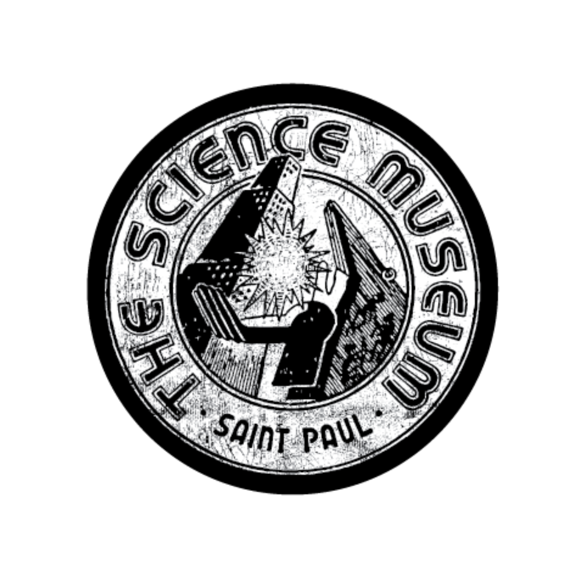 Vintage Museum Logo Magnet