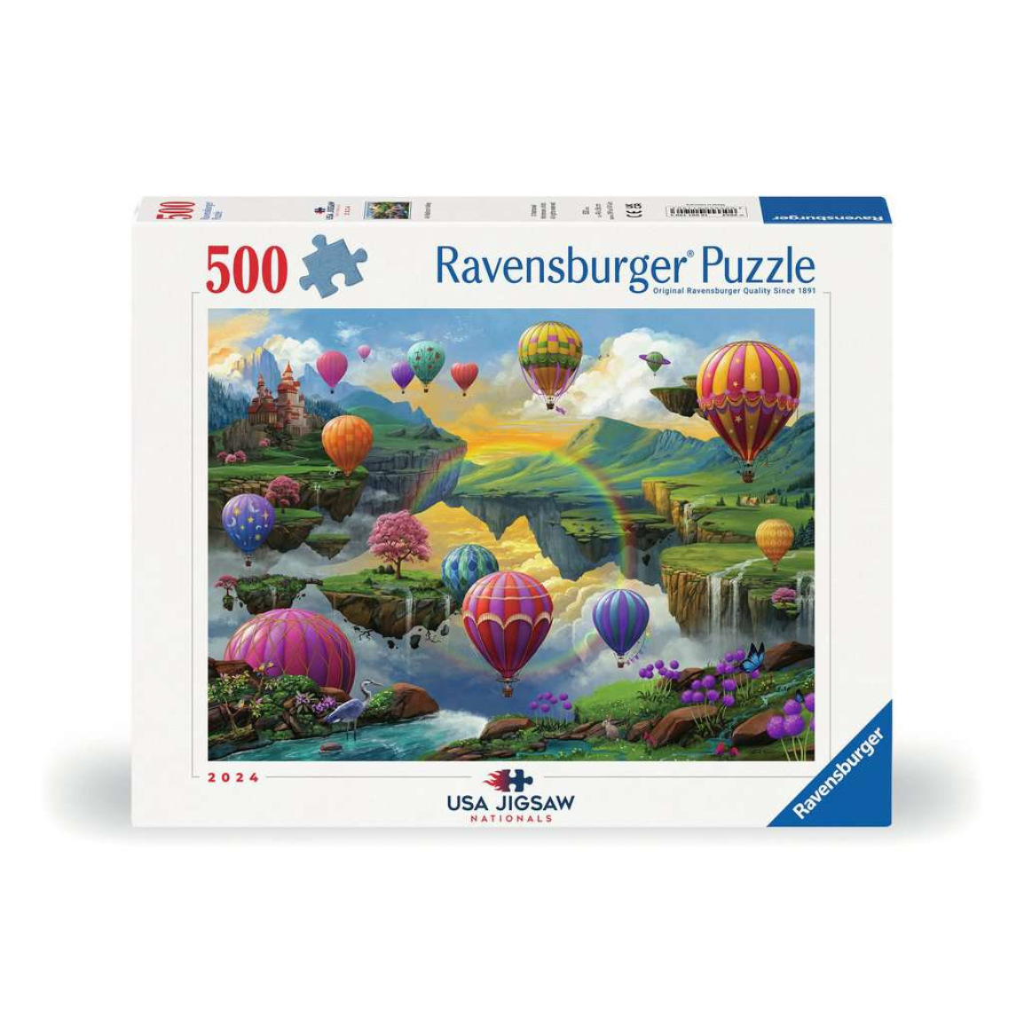 Air Balloon Valley 500 Piece Puzzle