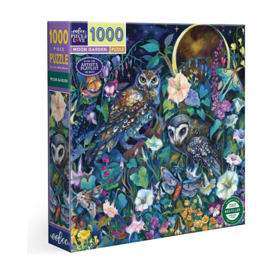 Moon Garden 1000 Piece Puzzle