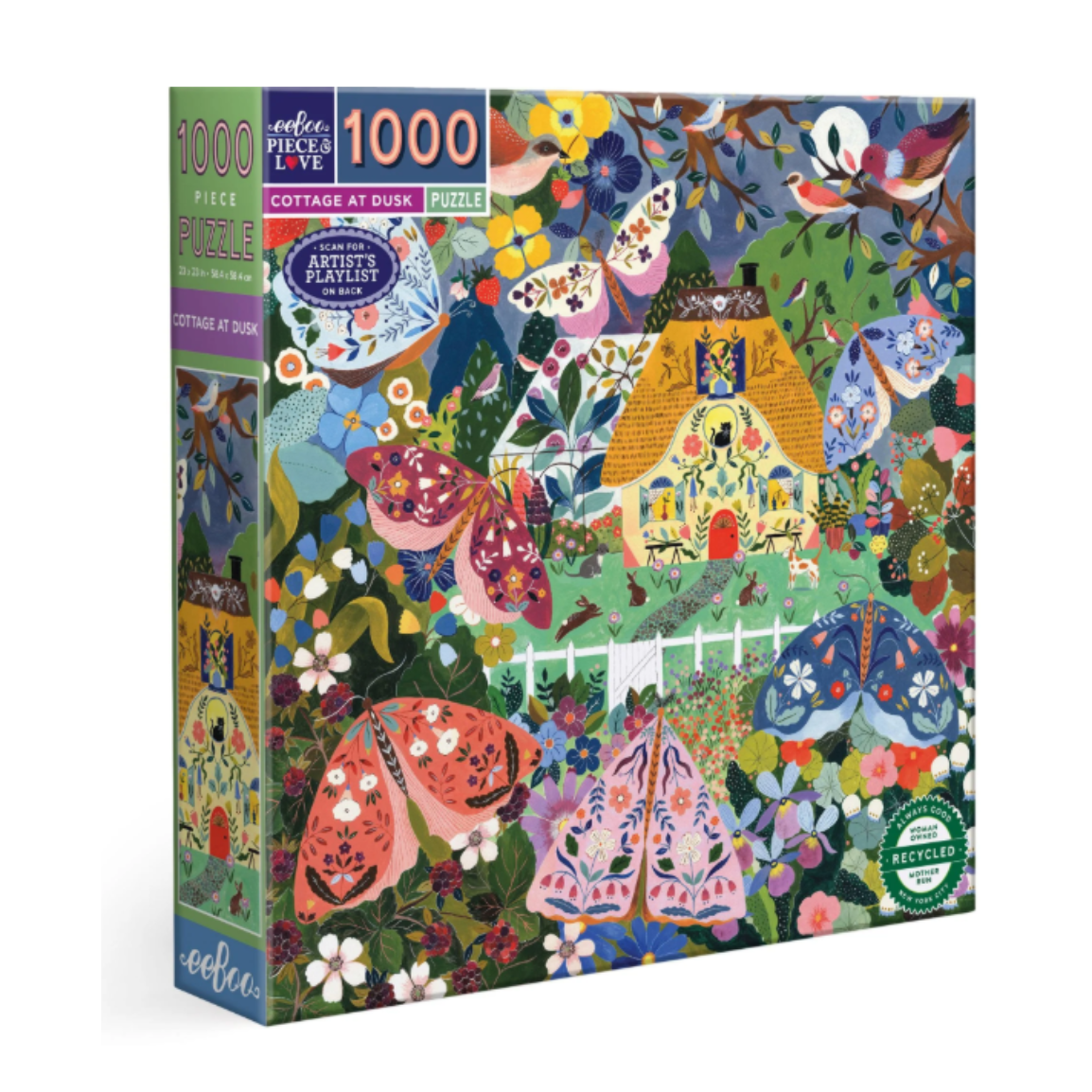 Cottage at Dusk 1000 Piece Puzzle