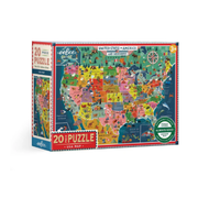 USA Map 20 Piece Puzzle