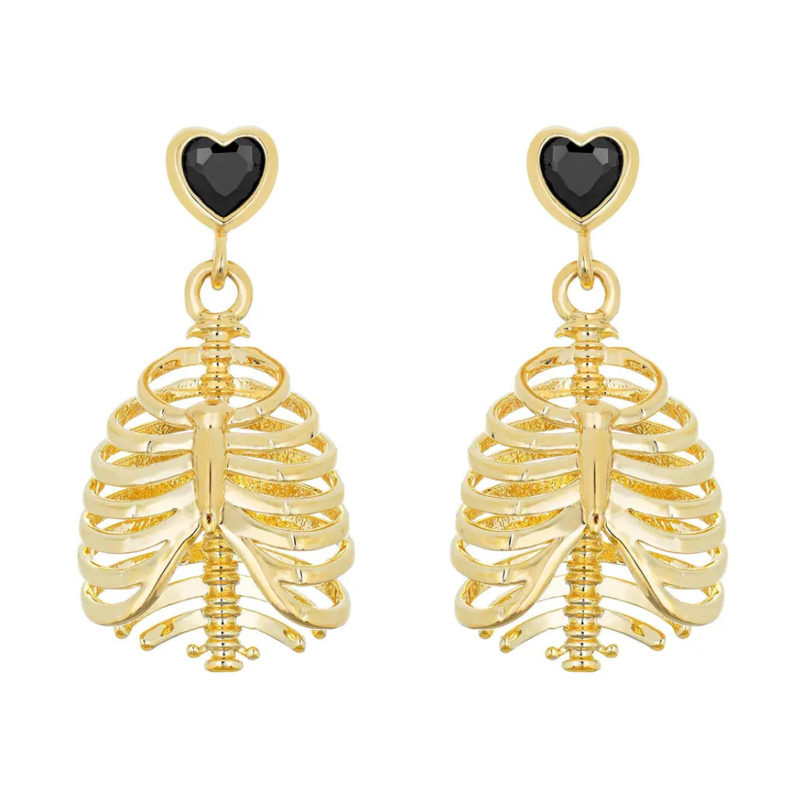 Heart in a Cage Earrings