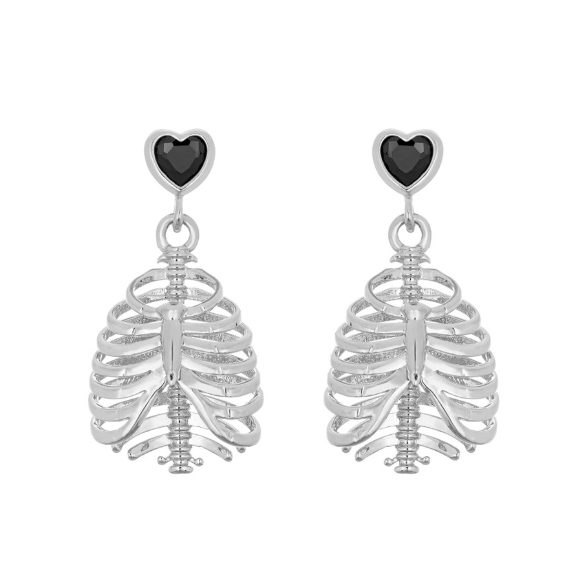Heart in a Cage Earrings