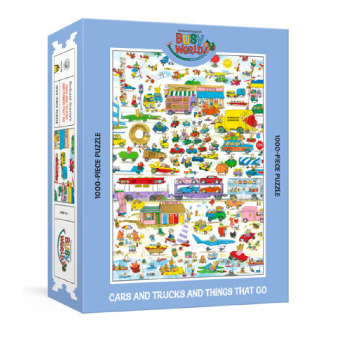 Richard Scarry's Cars and Trucks and Things That Go 1000-Piece Puzzle