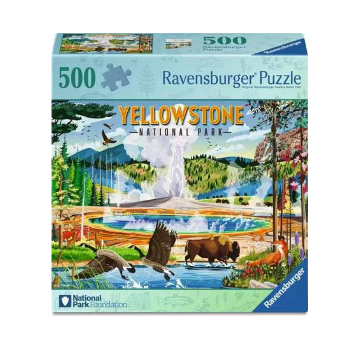 Yellowstone National Park 500 Piece Puzzle