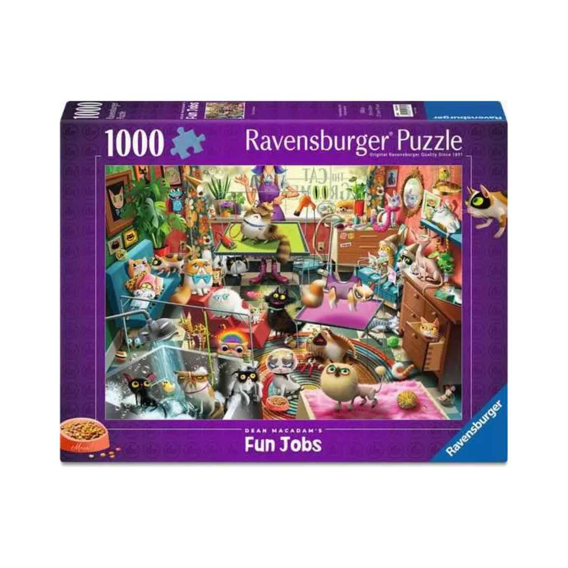 The Cat Groomer 1000 Piece Puzzle