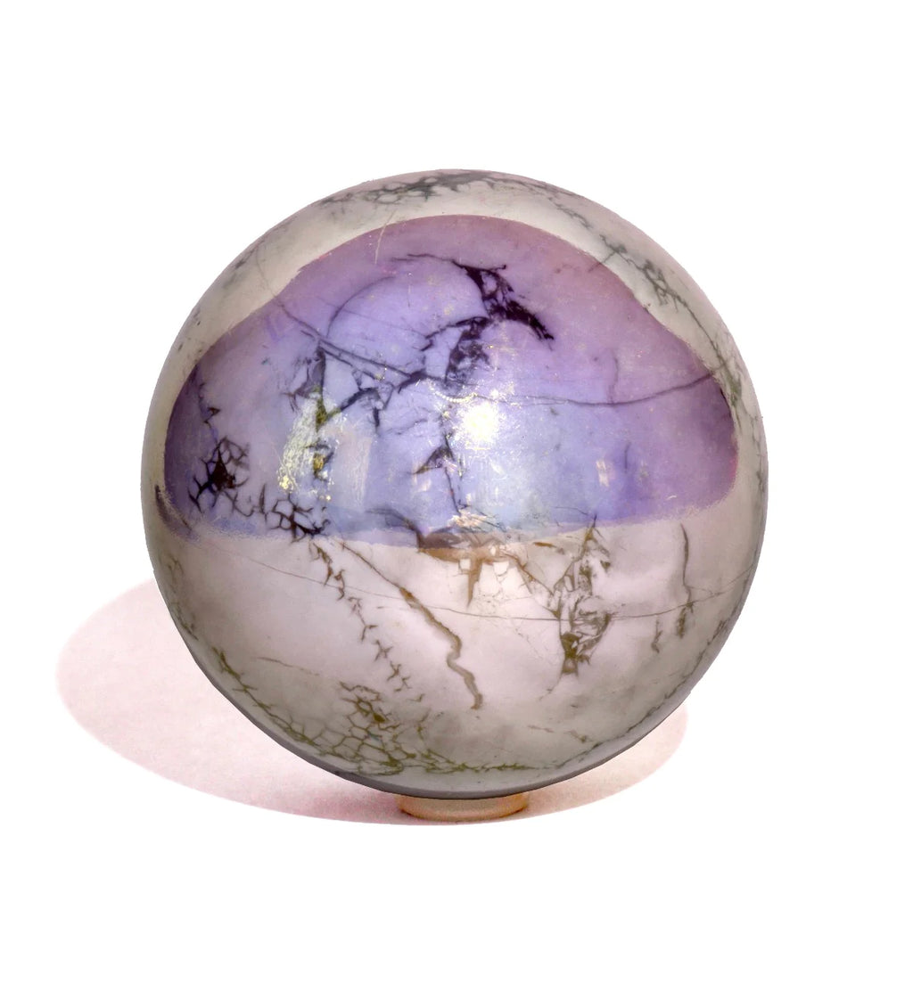 Aura Howlite Sphere $130.00