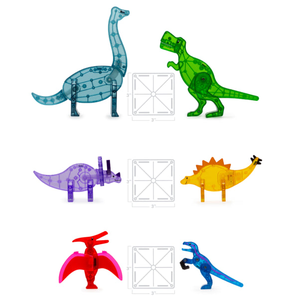 Magna-Tile Dino 50 Piece Set