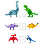 Magna-Tile Dino 50 Piece Set