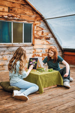 Bleeding Fairy Helmet Mushrooms Paint-By-Number Kit