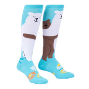 Beary Best Friends Knee-High Socks