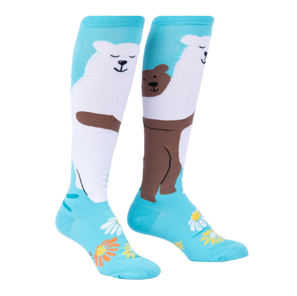 Beary Best Friends Knee-High Socks
