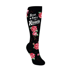 Stop & Smell the Roses Knee High Socks