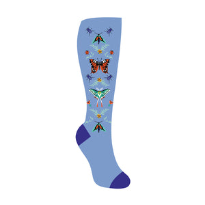 Butterfly In The Sky Knee High Socks