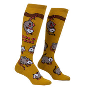 Awesome Opossum Knee High Socks