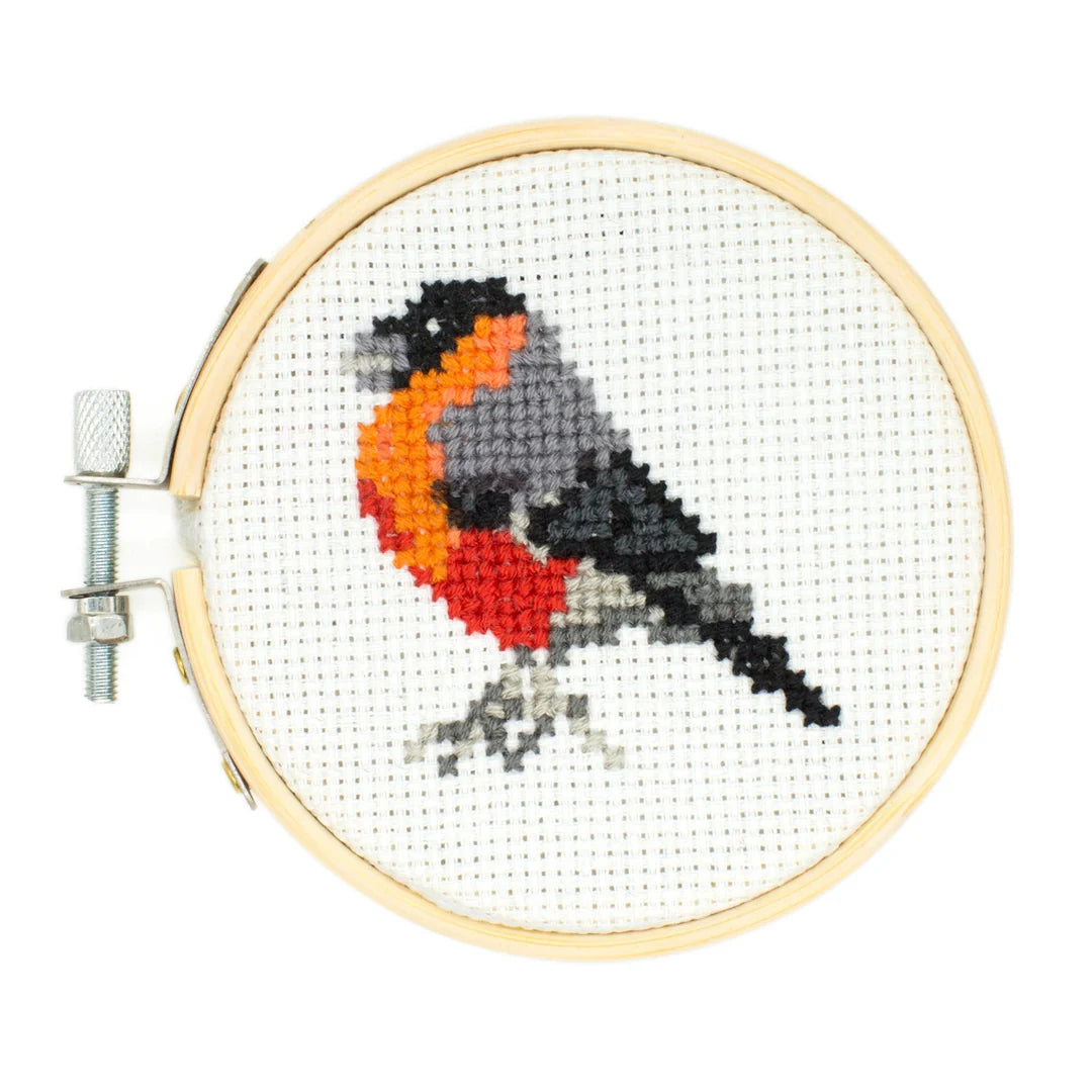 Bird Mini Cross Stitch Embroidery Kit