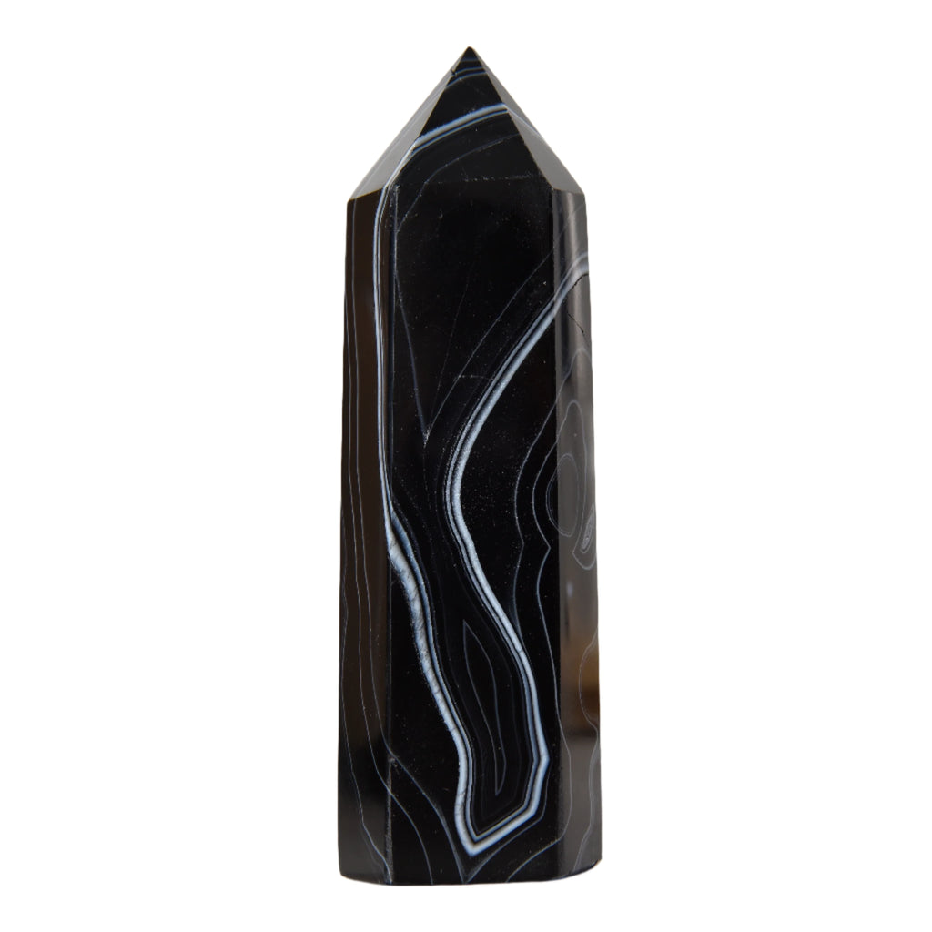 Black Banded Agate Point $18.00