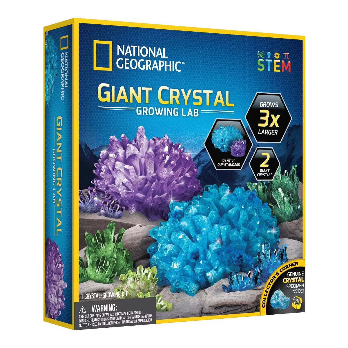 Giant Crystal Growing Lab Science Kit