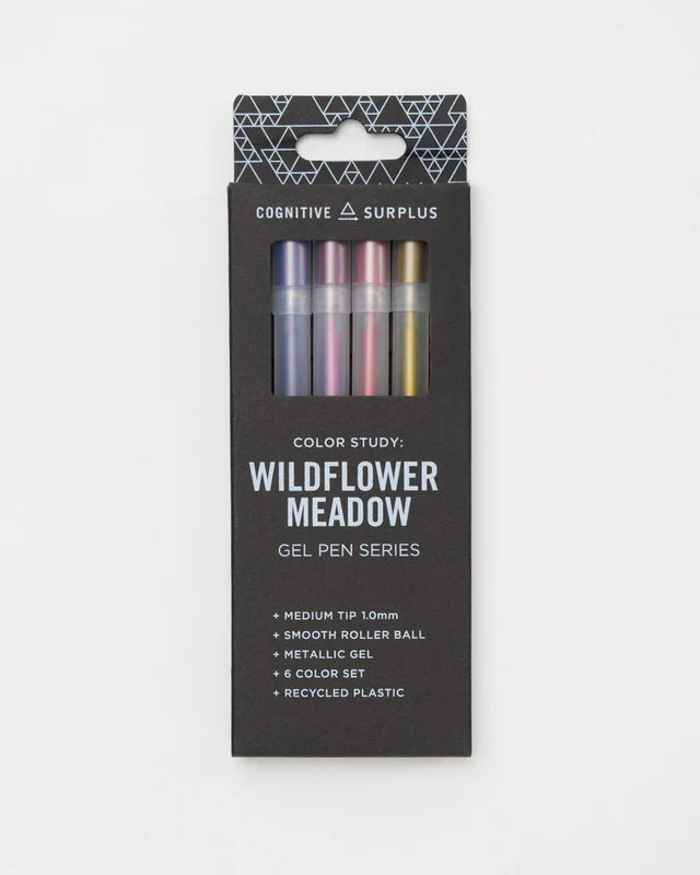 Wildflower Meadow Metallic Gel Pen Pack