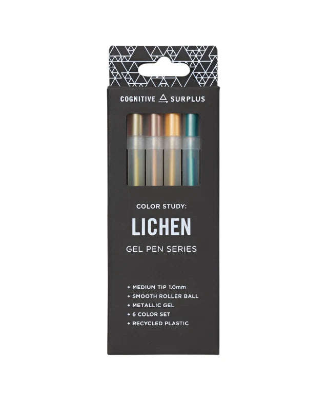 Lichen Gel Pen Pack