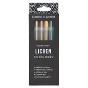 Lichen Metallic Gel Pen Pack