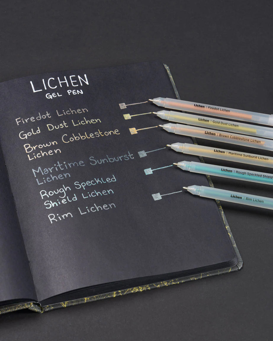 Lichen Metallic Gel Pen Pack