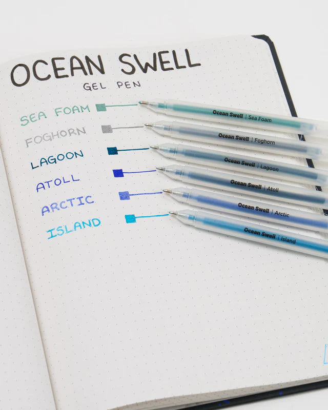 Ocean Swell Gel Pen Pack