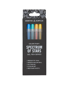 Spectrum of Stars Glitter Gel Pen Pack