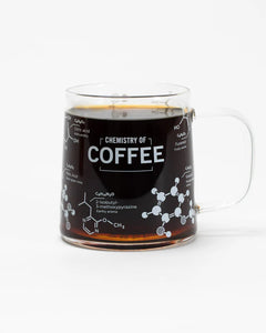 Coffee Chemistry Glass Coffee Mug