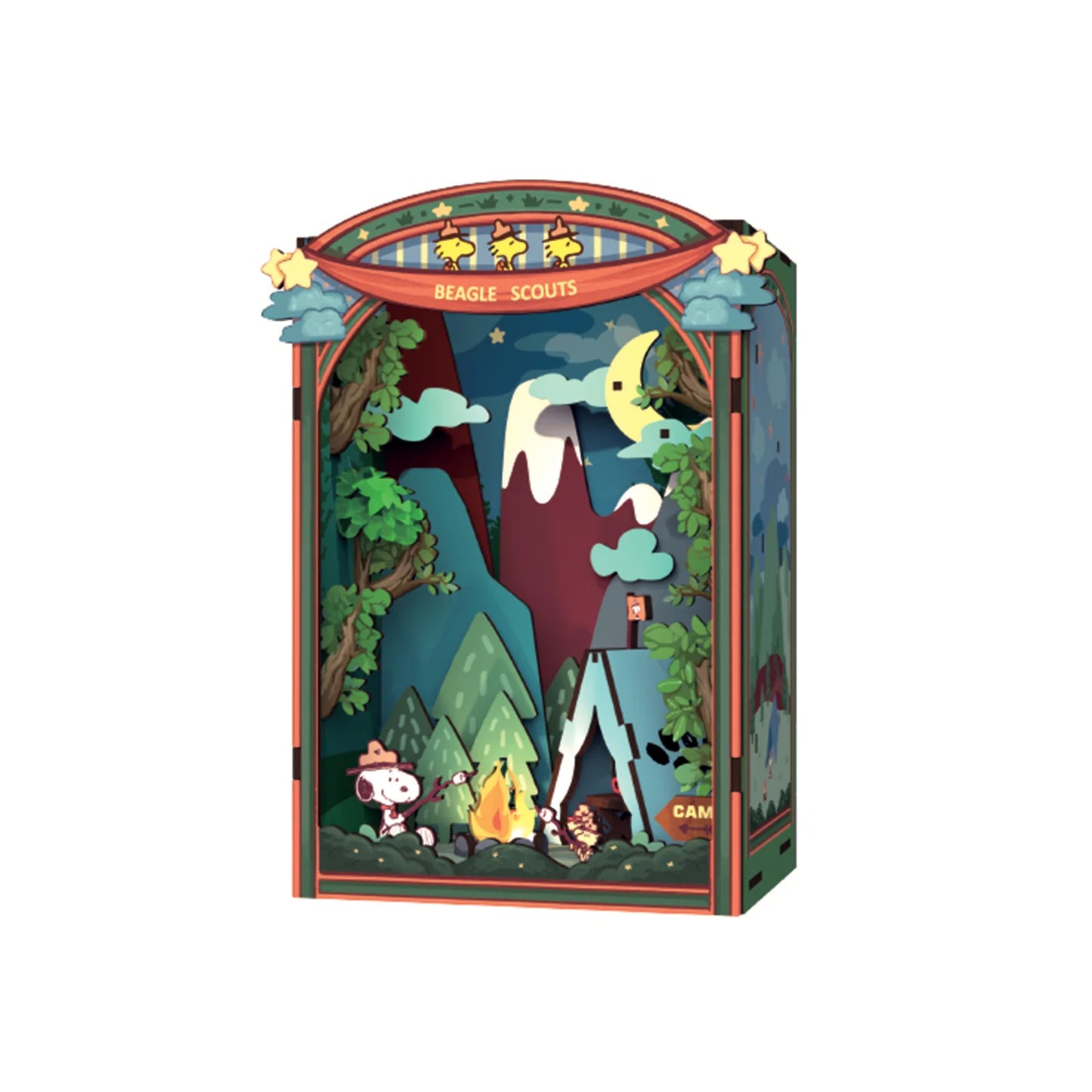 Peanuts Beagle Scouts DIY Book Nook Kit