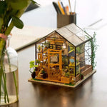 DIY Miniature House Kit: Cathy's Flower House