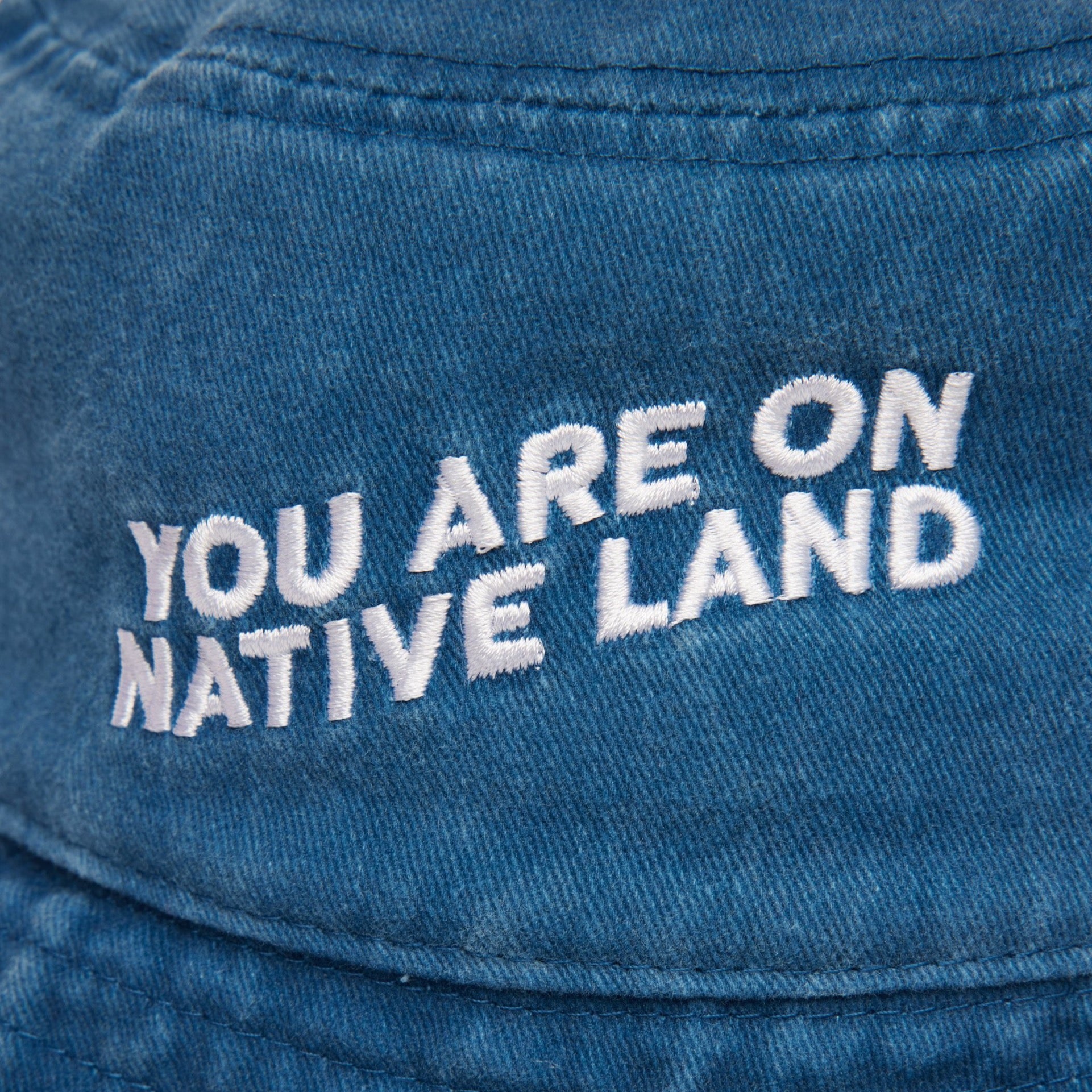 You Are On Native Land Bucket Hat