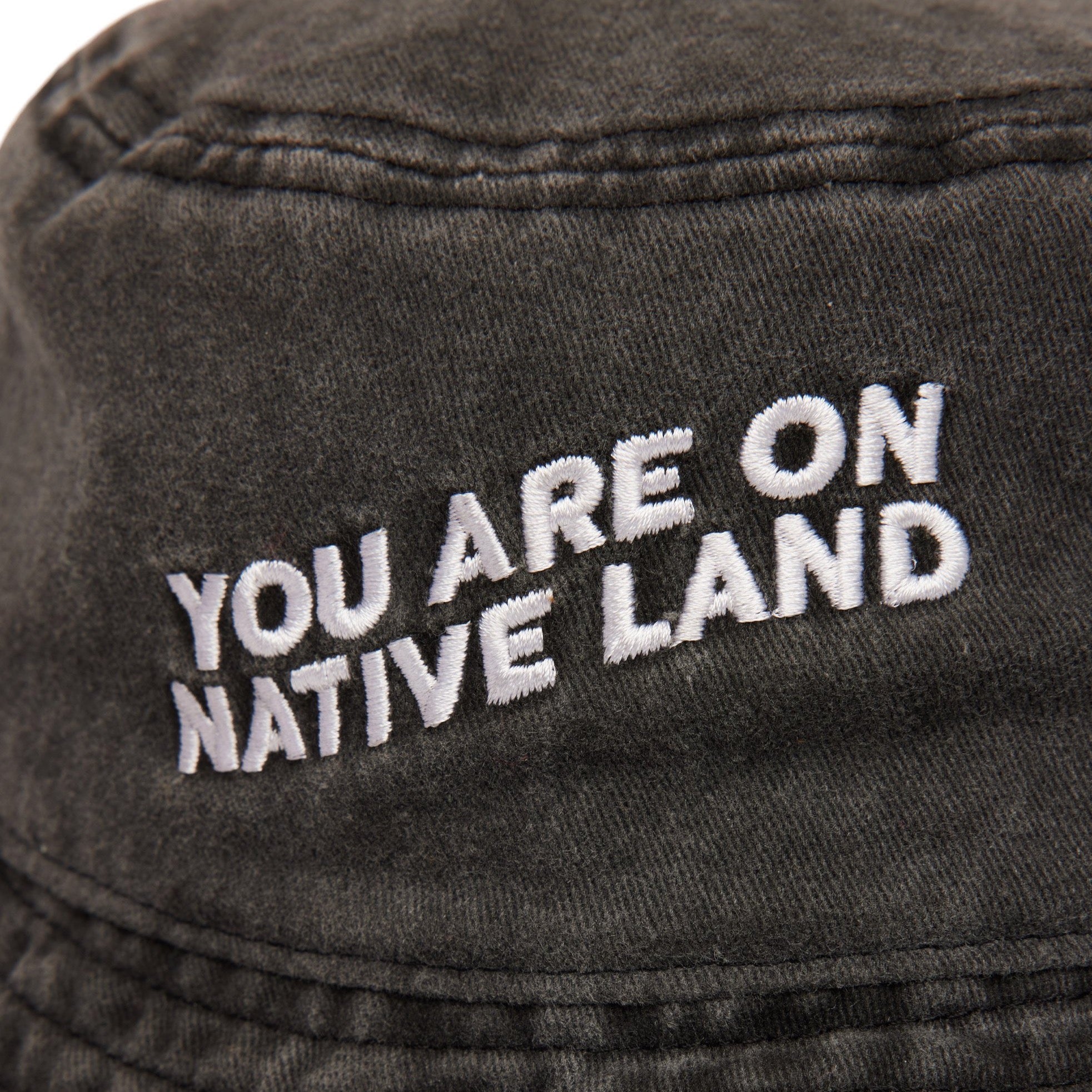 You Are On Native Land Bucket Hat