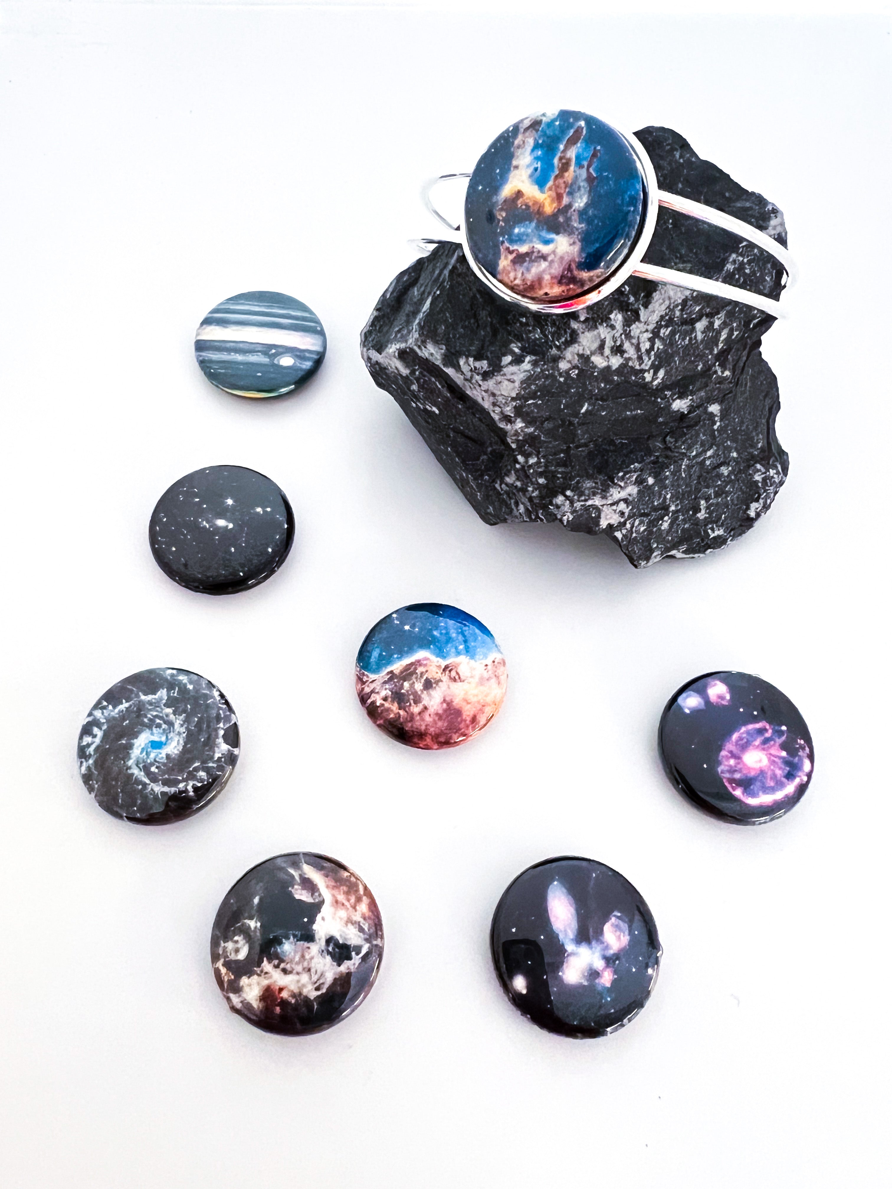 Interchangeable James Webb Space Telescope First Images Cuff Bracelet