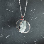 Full Moon Double Sided Necklace