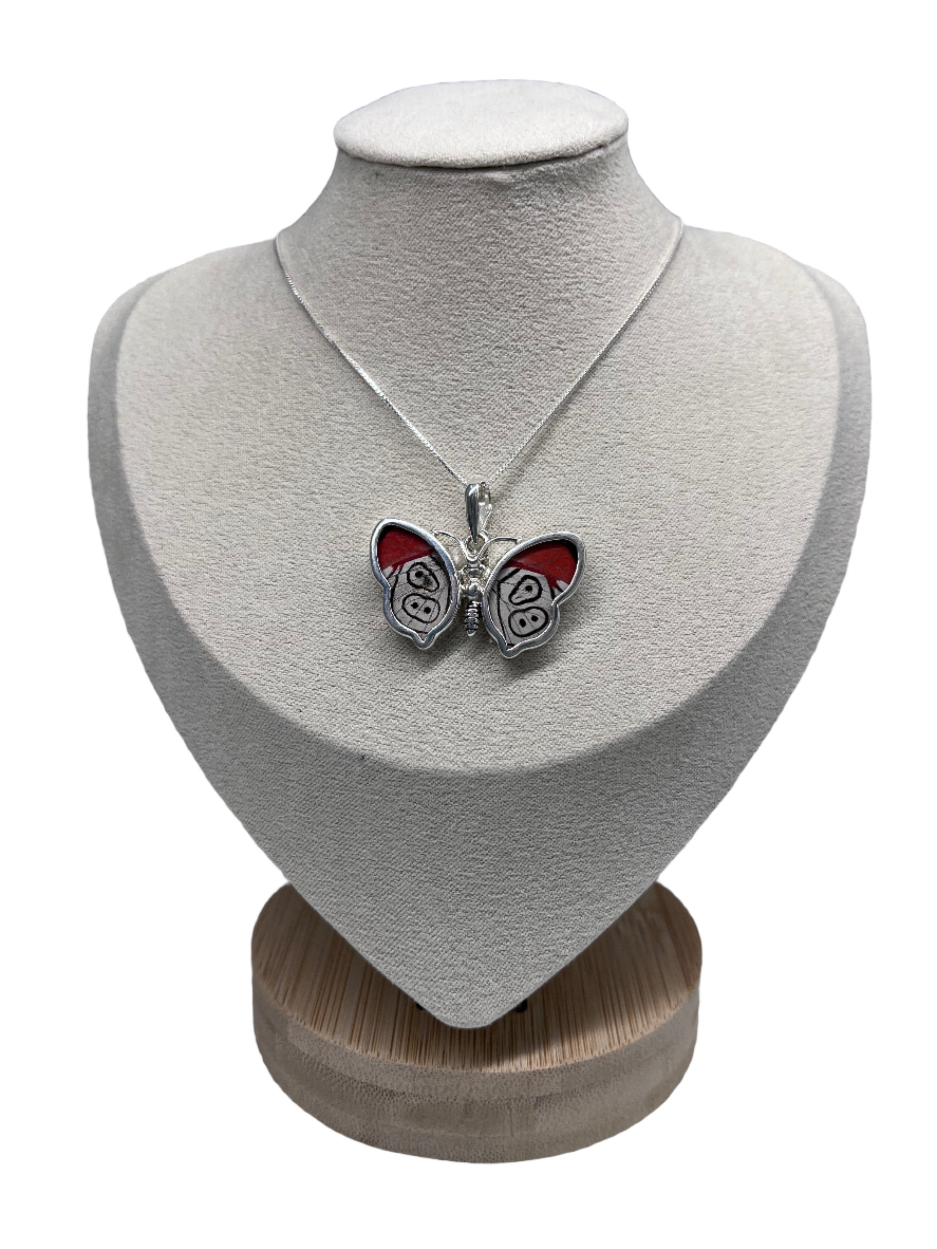 Clymena Butterfly Necklace $110