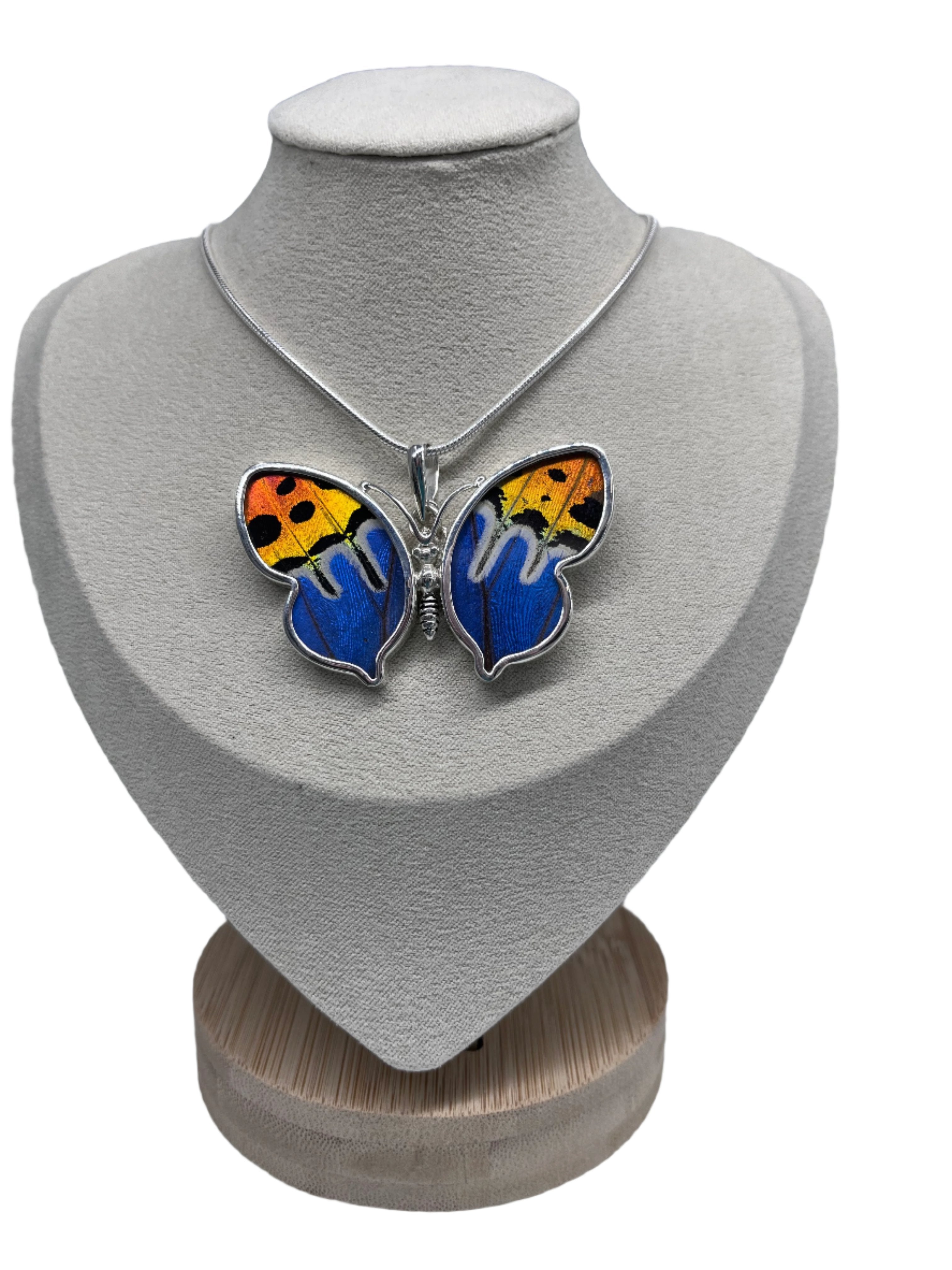 Morpho Urania Necklace $170.00