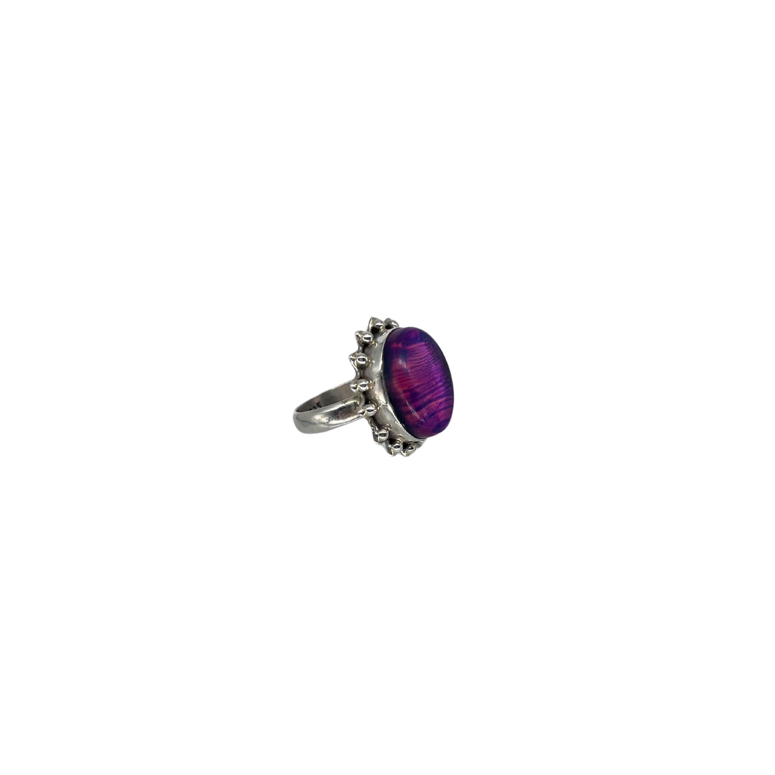 Dichroic Glass Ring