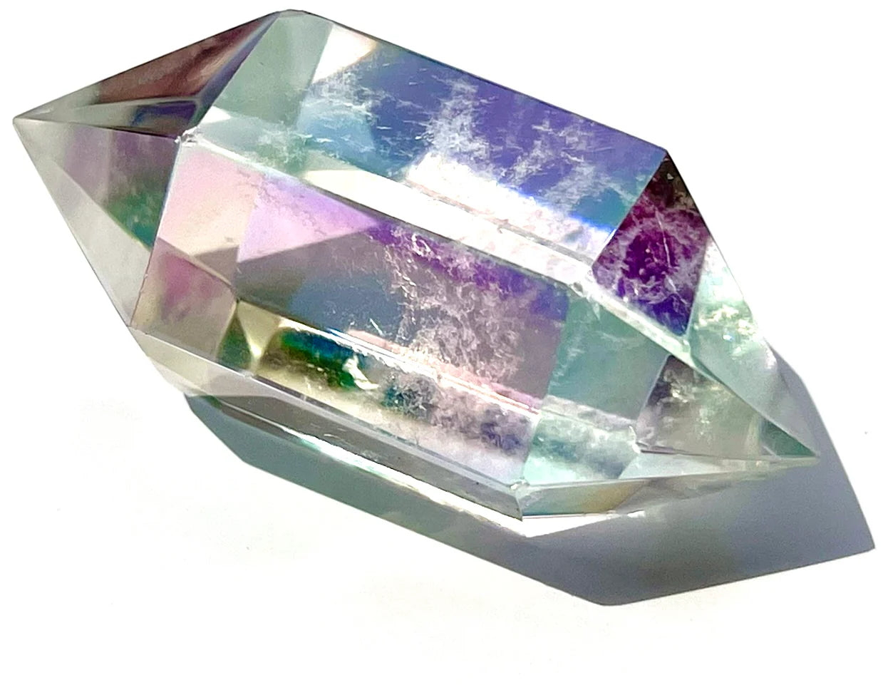 Double-Pointed Angel Aura Quartz $21.00