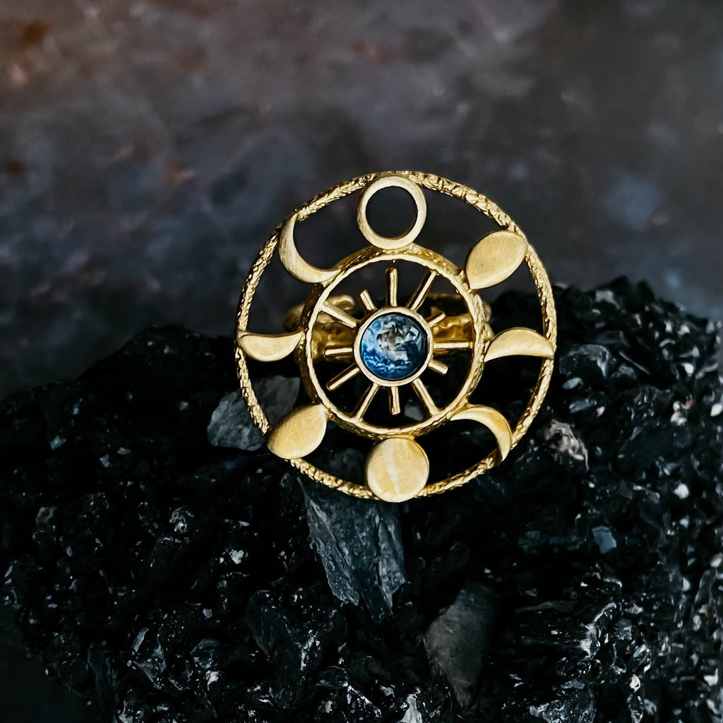 Large Moon Phase Ring
