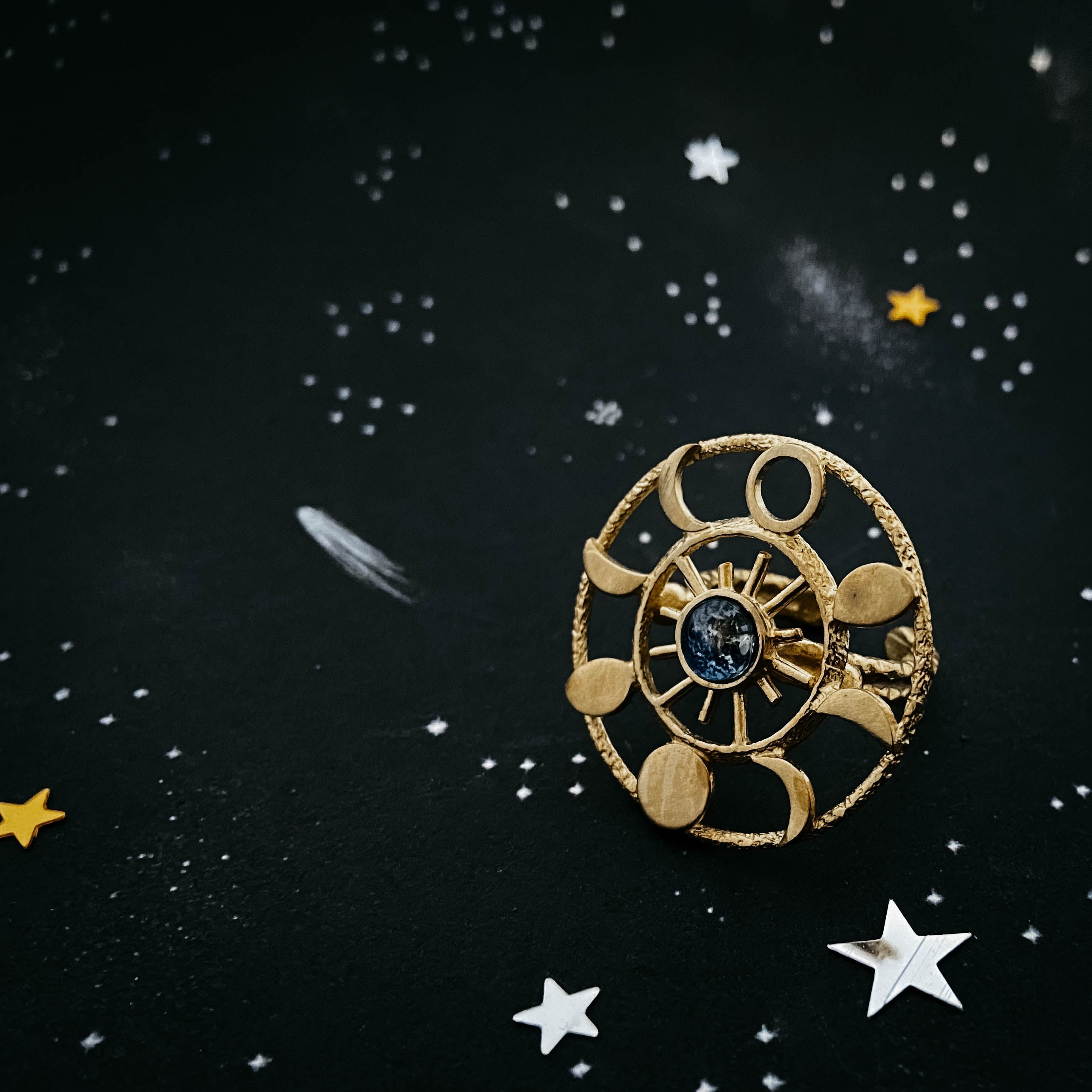 Large Moon Phase Ring
