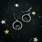 Circle Meteorite Jewelry Set