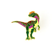 Dilophosaurus Enamel Pin