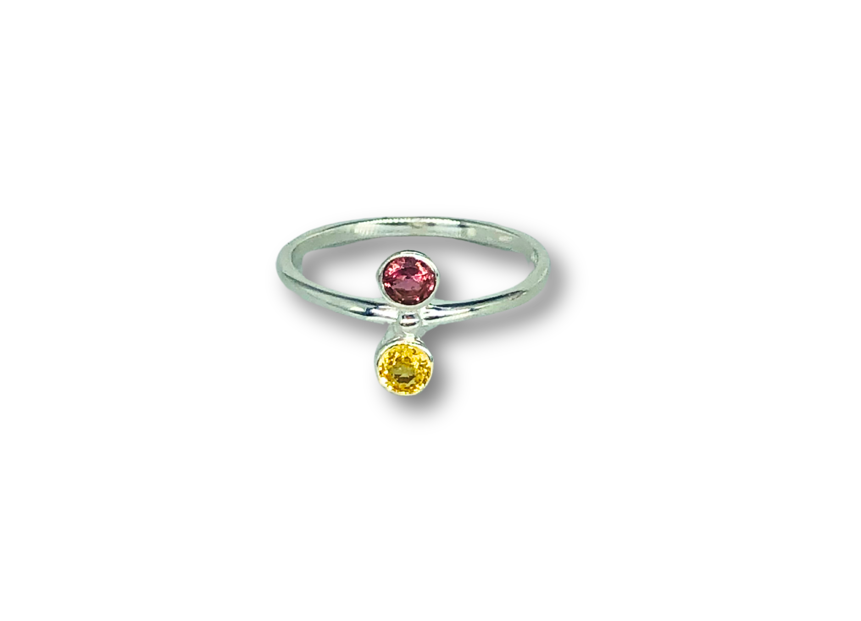 Multicolored Tourmaline Ring