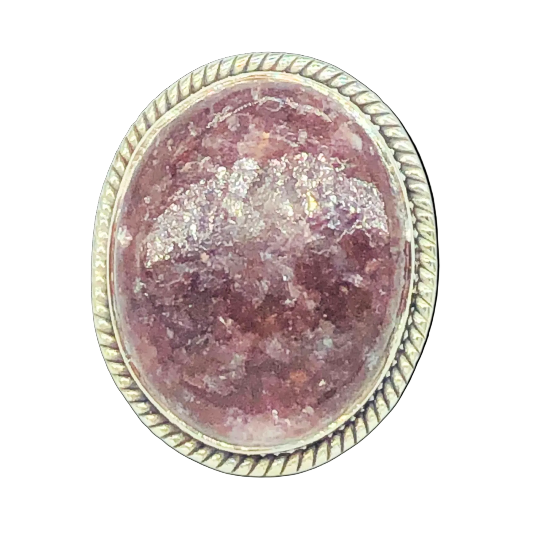 Lepidolite Ring